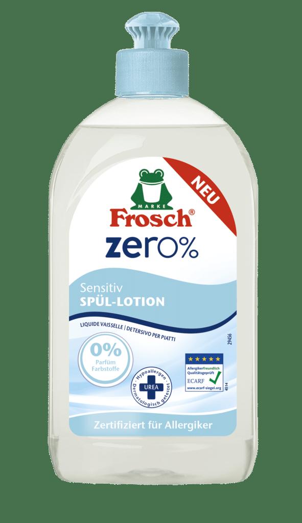 Frosch Frosch EKO ZERO% Prostředek na mytí nádobí pro citlivou pokožku, 500 ml 