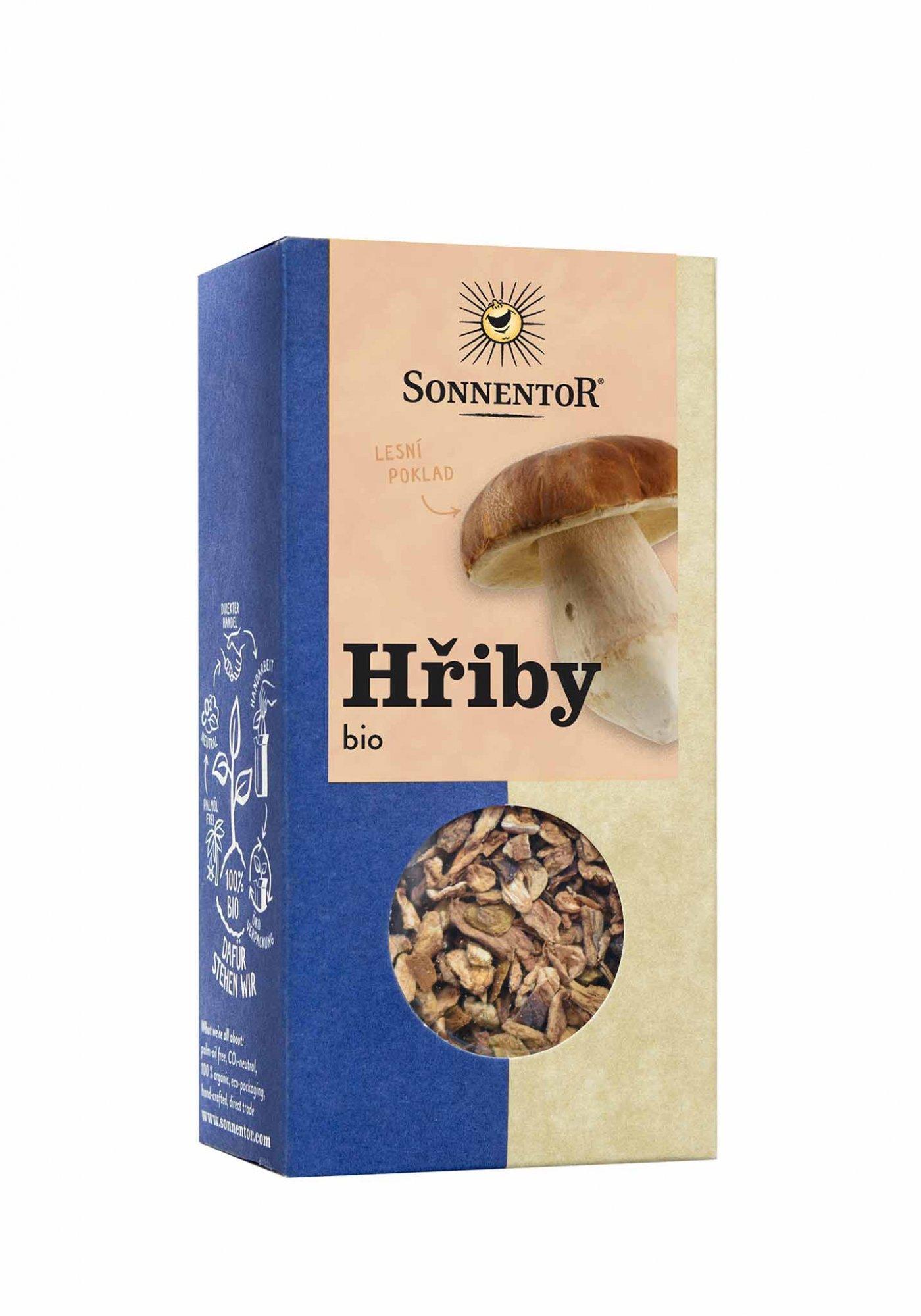 Sonnentor Hřiby bio, řezané 25g 