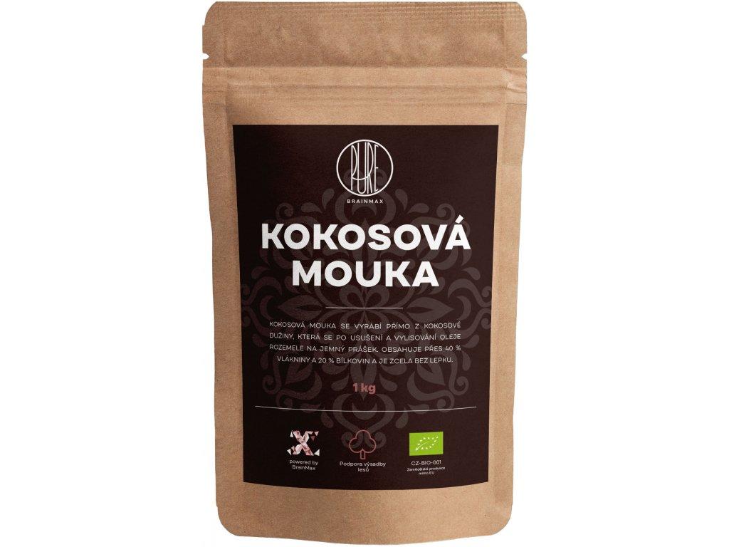 BrainMax BrainMax Pure Kokosová mouka BIO, 1 kg 