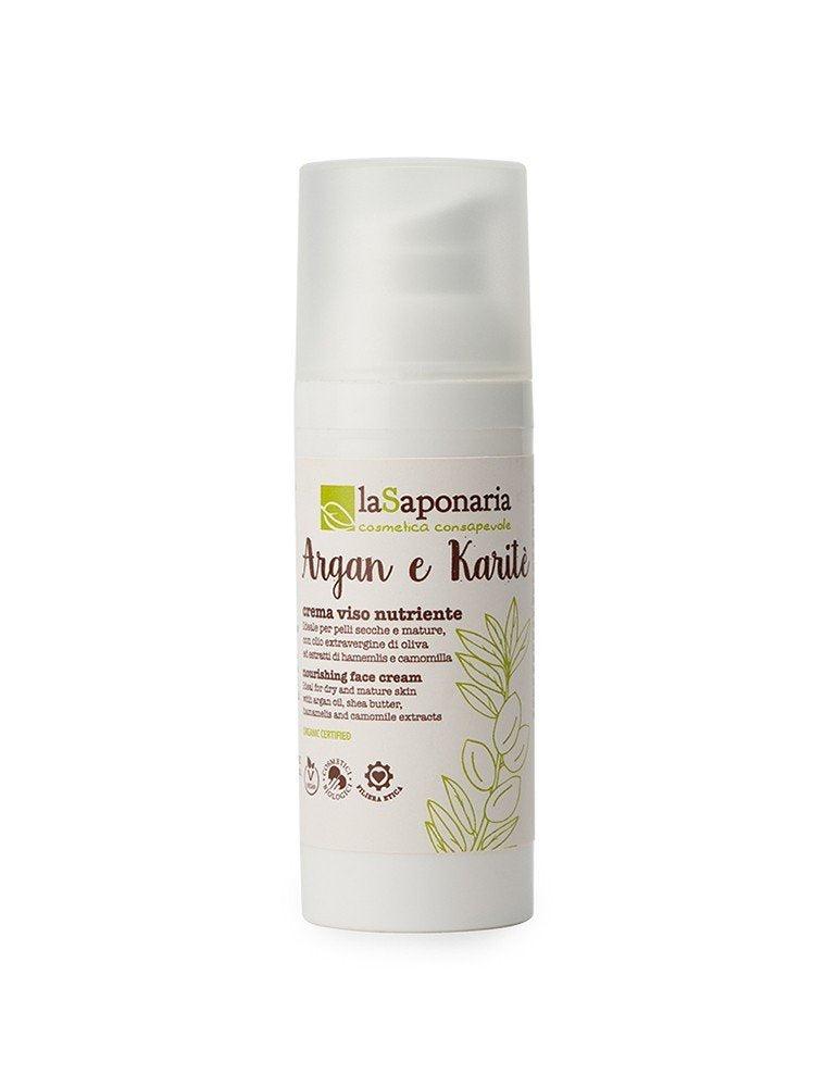 laSaponaria laSaponaria Vyživující krém pro suchou a zralou pleť s argan. olejem BIO, 50 ml 