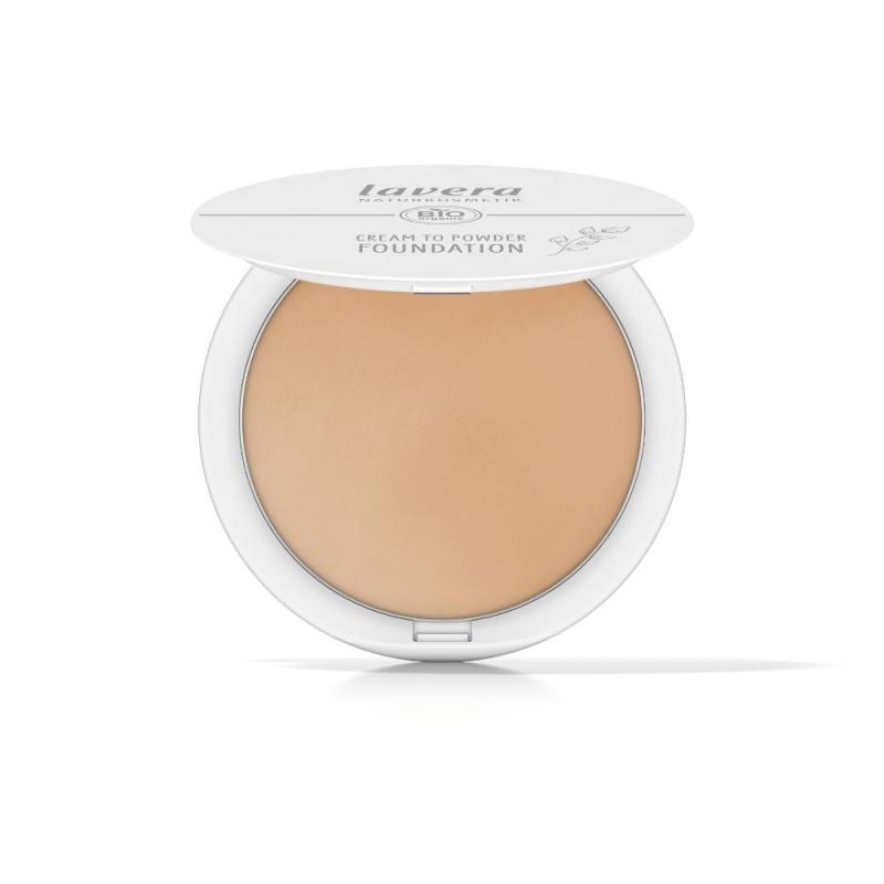 Lavera lavera Krémový pudrový make-up - 02 bronzový- 10,5 g 