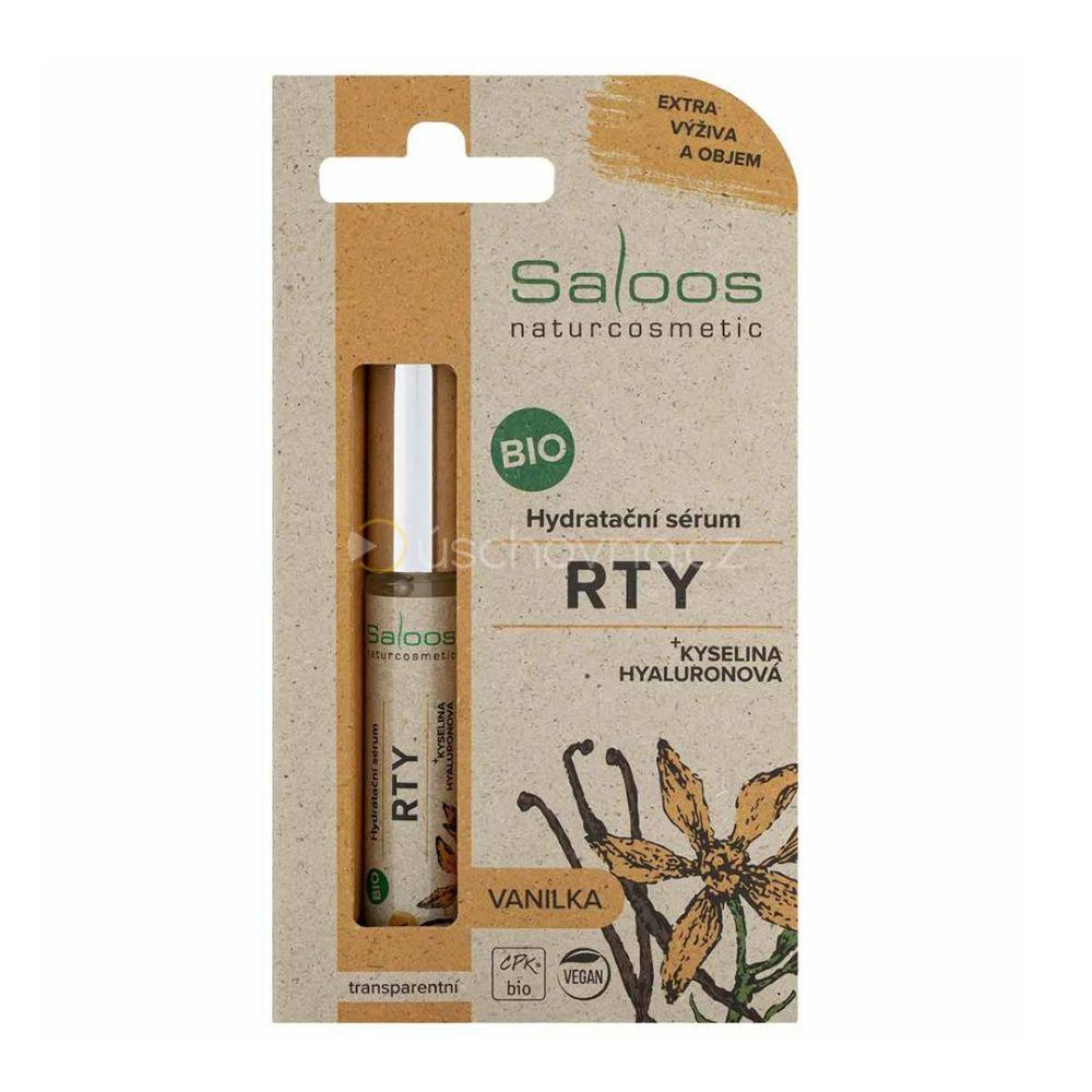 Saloos Hydratační sérum na rty Vanilka BIO SALOOS Naturcosmetics 7ml 