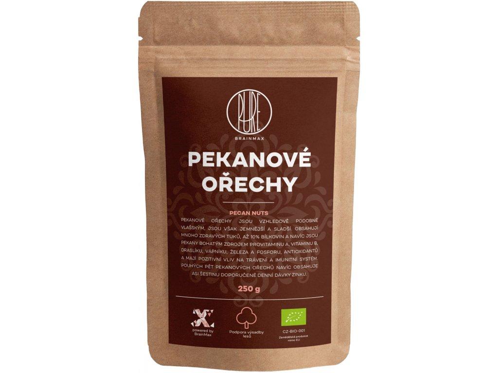 BrainMax BrainMax Pure Pekanové ořechy BIO, 250 g 