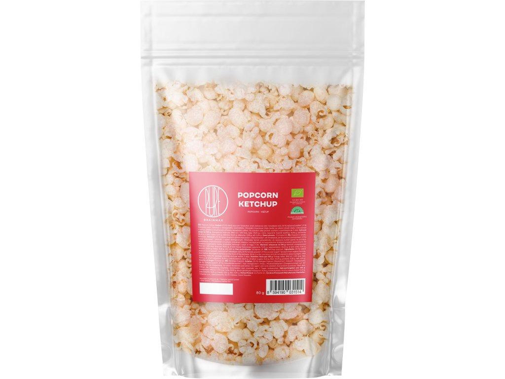 BrainMax Pure BrainMax Pure Popcorn Kečup BIO, 80g 