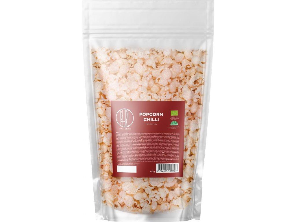 BrainMax Pure BrainMax Pure Popcorn Chilli BIO, 80g 