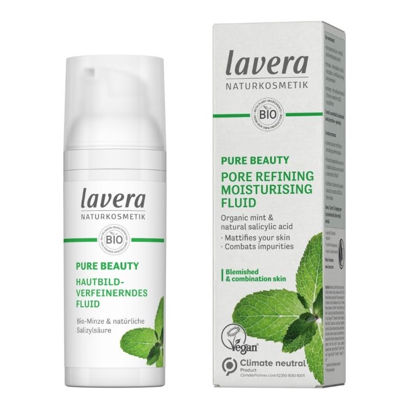 Lavera lavera Pure Beauty Zjemňující hydratační fluid 50 ml 