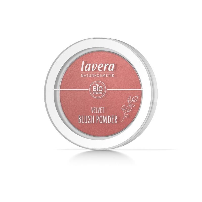 Lavera lavera Sametová pudrová tvářenka - 02 Pink Orchid - 4,5 g 