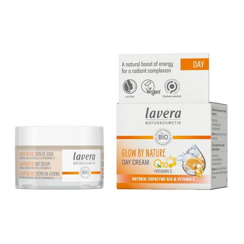 Lavera lavera Denní krém Glow by Nature s Q10 a Vit C 50 ml 