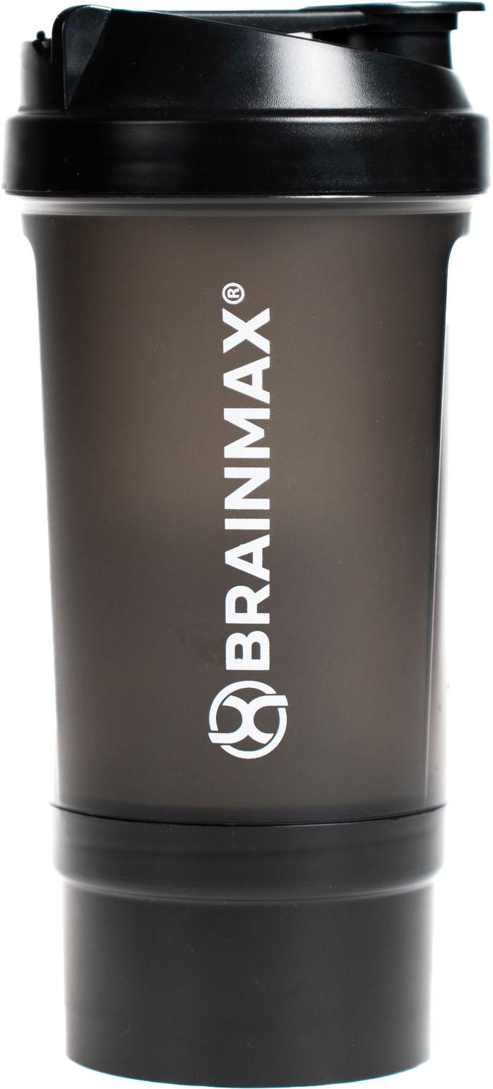 BrainMax BrainMax vícedílný plastový shaker (šejkr) černý, 700 ml 