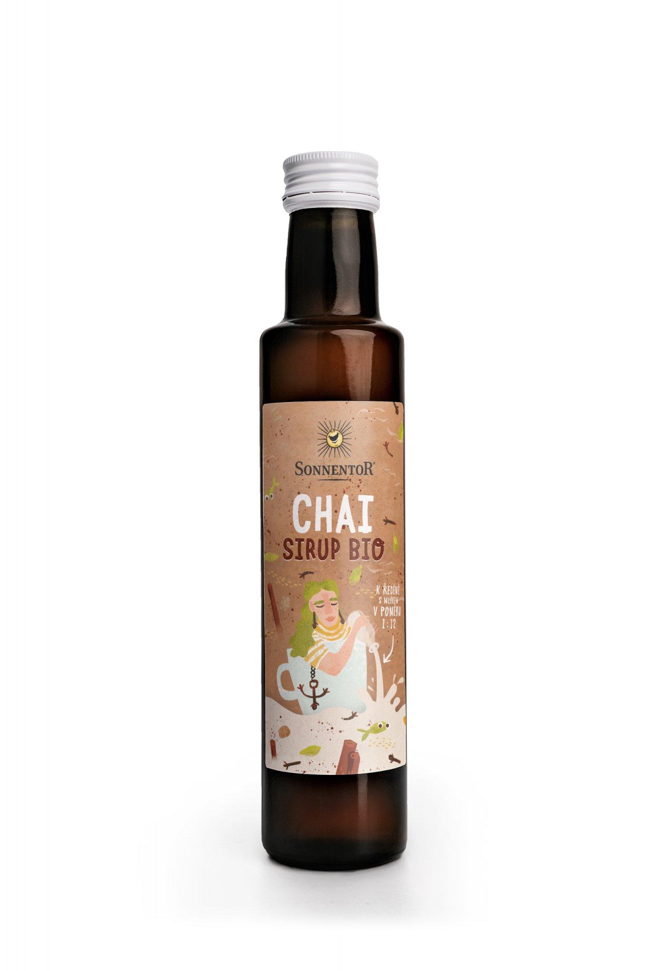 Sonnentor Chai sirup bio 250 ml 