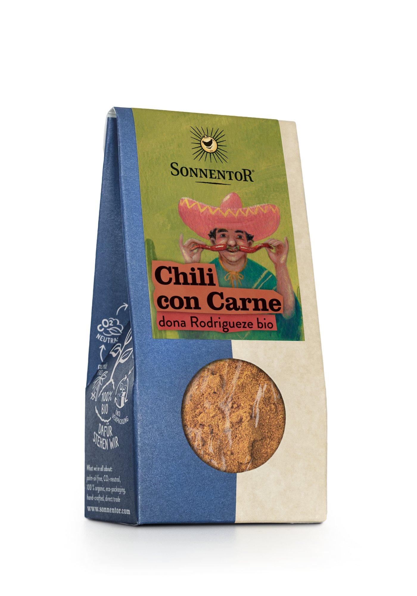 Sonnentor Chili con Carne dona Rodrigueze bio 40g 