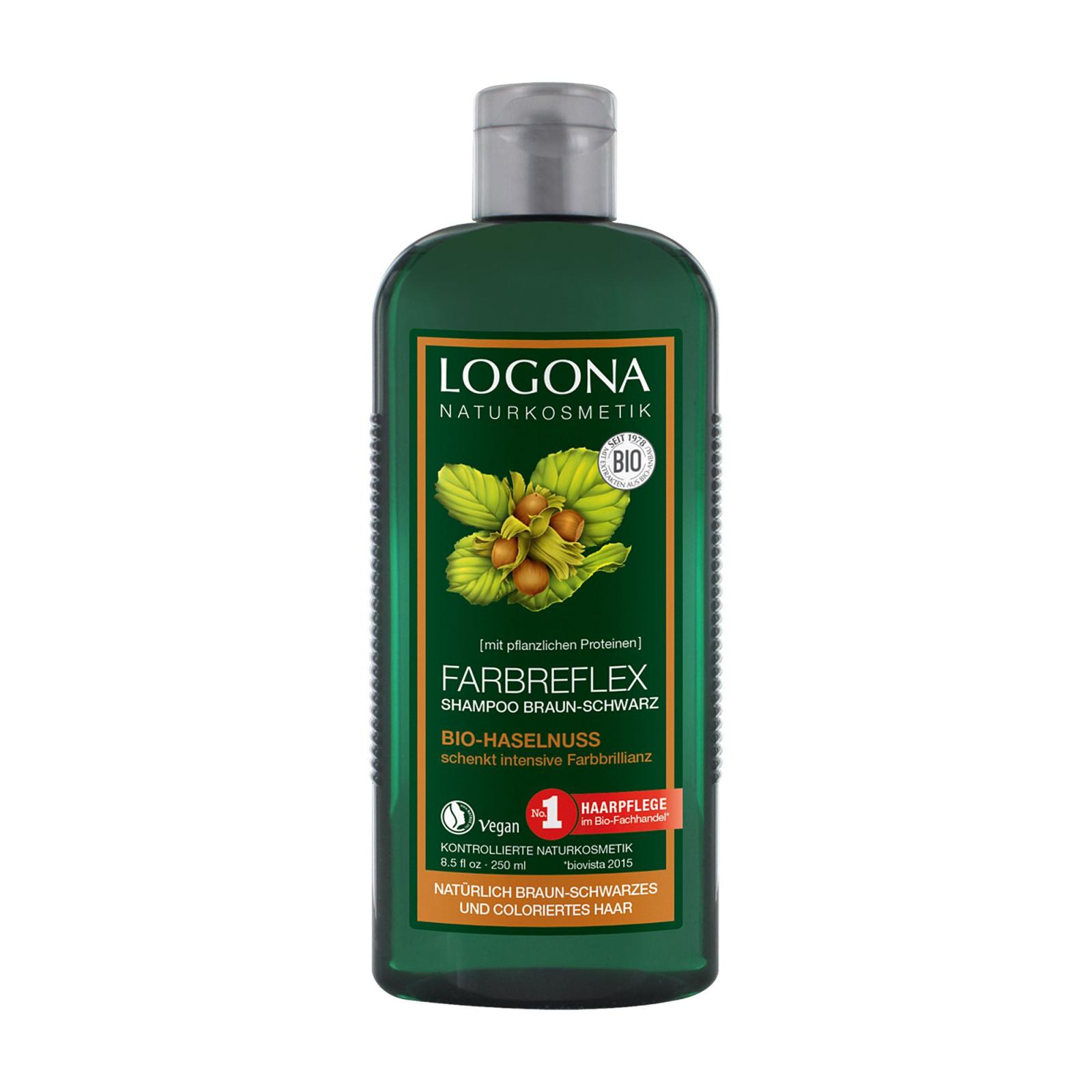 Logona Šampon pro barvené vlasy Ořech 250 ml