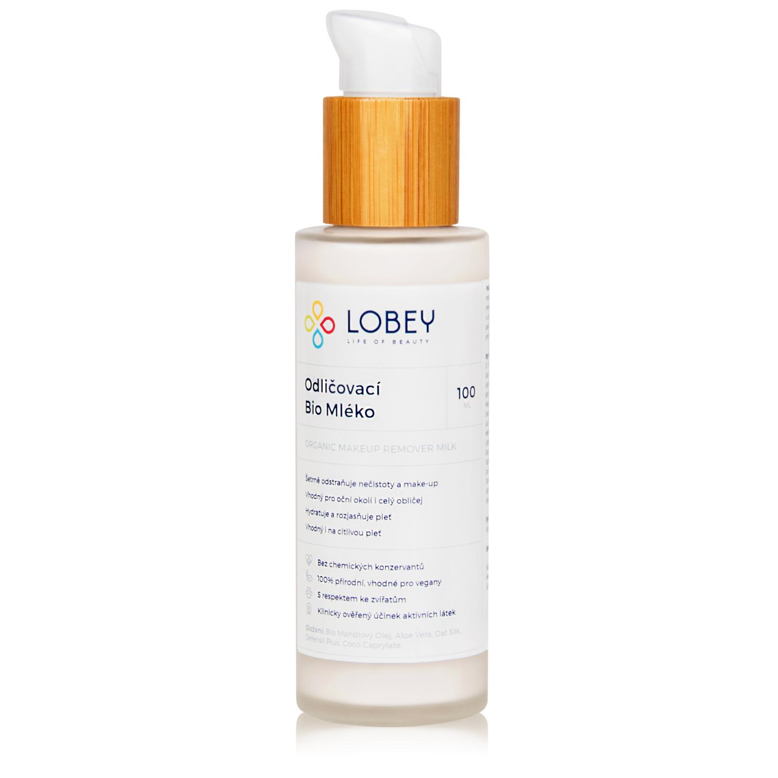 Lobey LOBEY mléko BIO 100 ml 