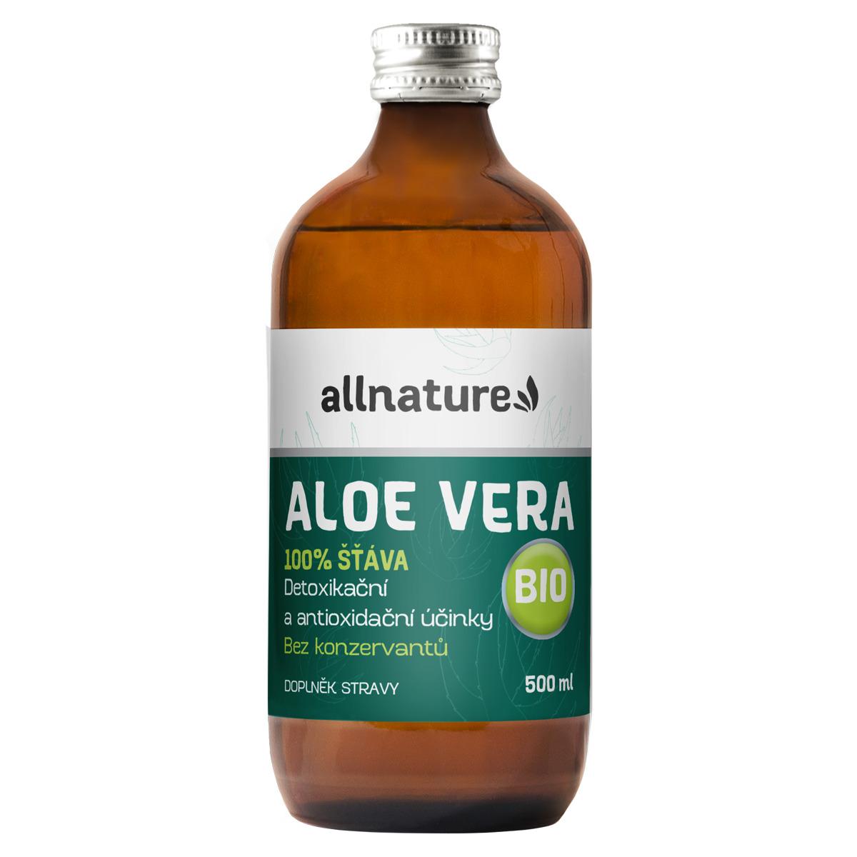 Allnature Allnature Aloe Vera BIO, 500 ml 