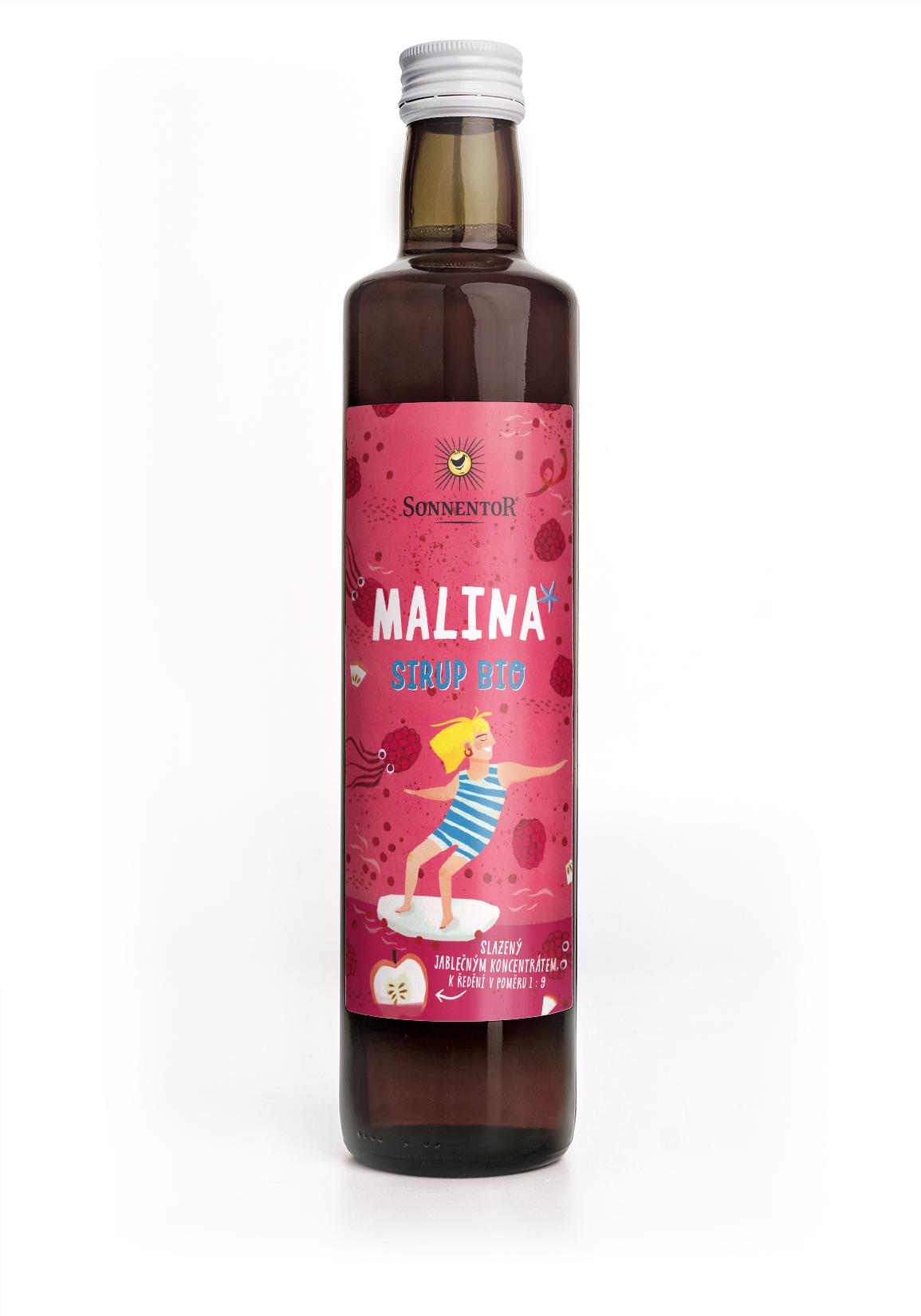 Sonnentor Malina sirup bio 500 ml 