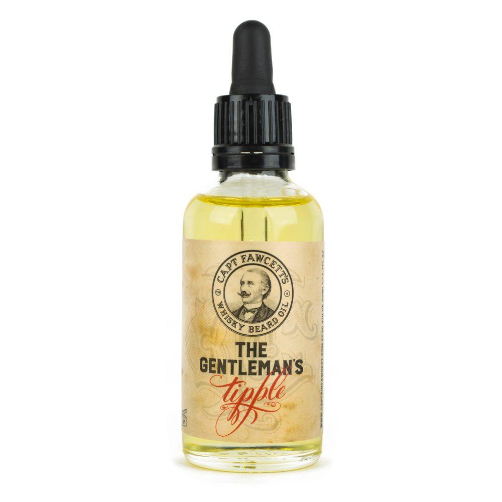 Captain Fawcett Captain Fawcett Olej na plnovous s vůní whisky Gentleman's Tipple, 50ml 