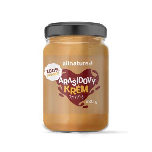 Allnature Allnature Arašídový krém jemný, 920 g 