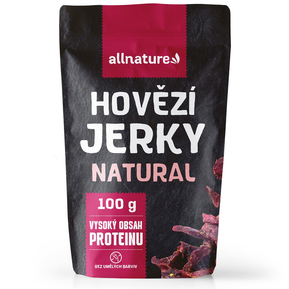 Allnature Allnature BEEF Natural Jerky, 100 g 