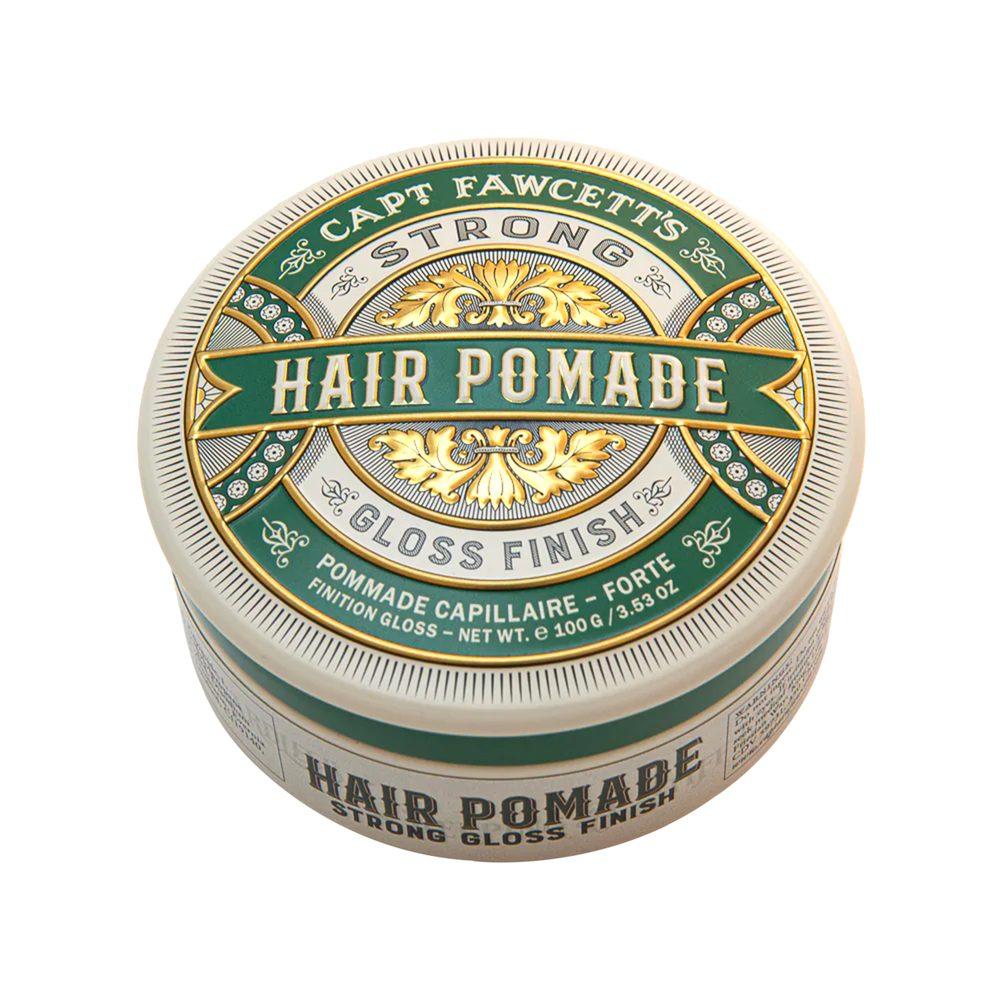 Captain Fawcett Captain Fawcett Strong Hold Pomade - silná lesklá pomáda, 100g 