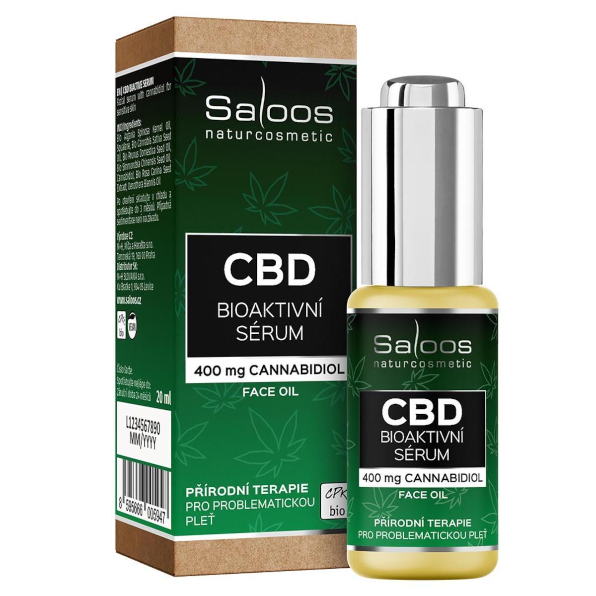 Saloos CBD Bioaktivní sérum 20 ml 