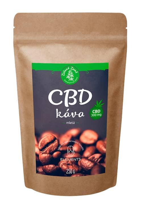 Zelená Země CBD káva 250 g 