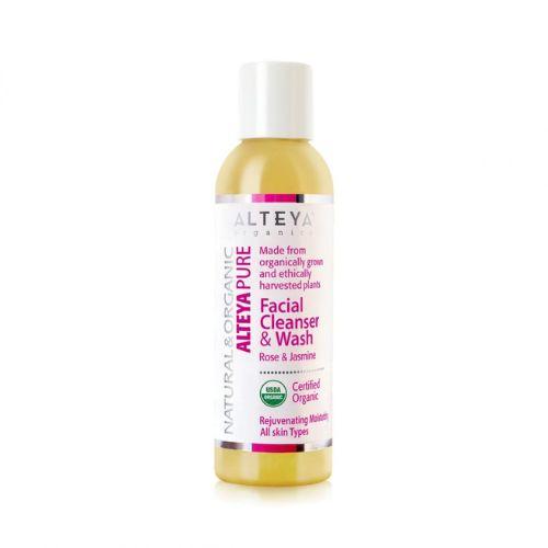 Alteya Organics Alteya Organics Čistící gel na obličej Růže a jasmín, 150 ml 