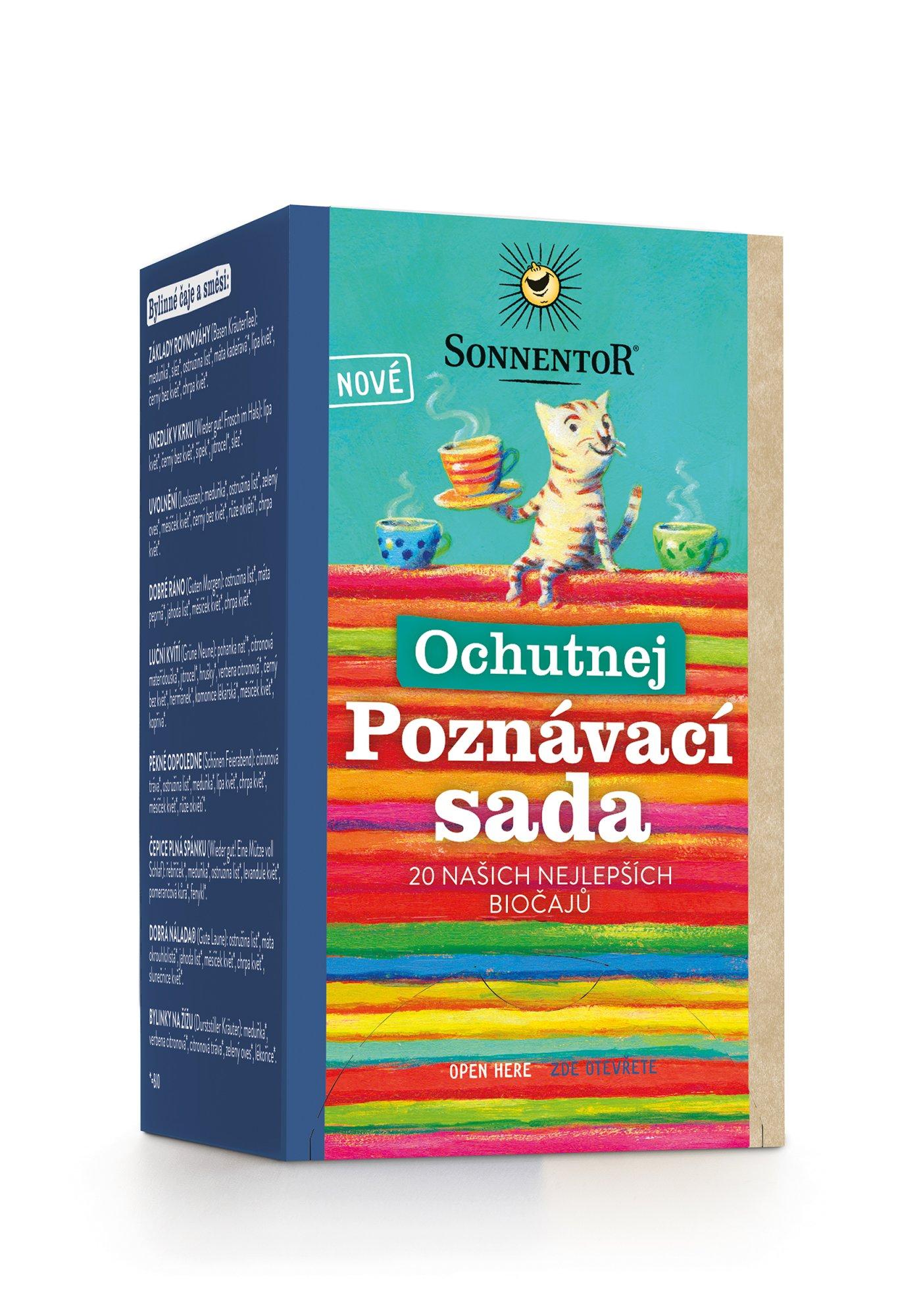 Sonnentor Ochutnej poznávací sada bio 34,4g porc. dvoukomorový 