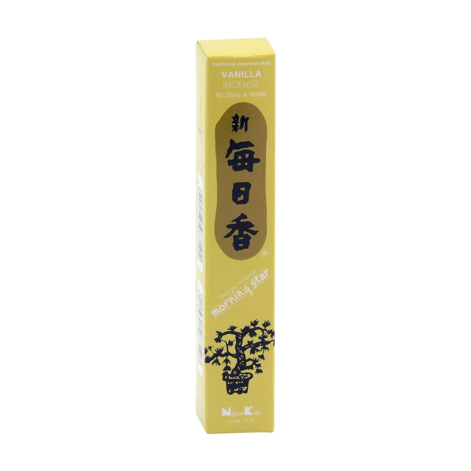 Nippon Kodo Vonné tyčinky japonské Morning Star Vanilla 50 ks
