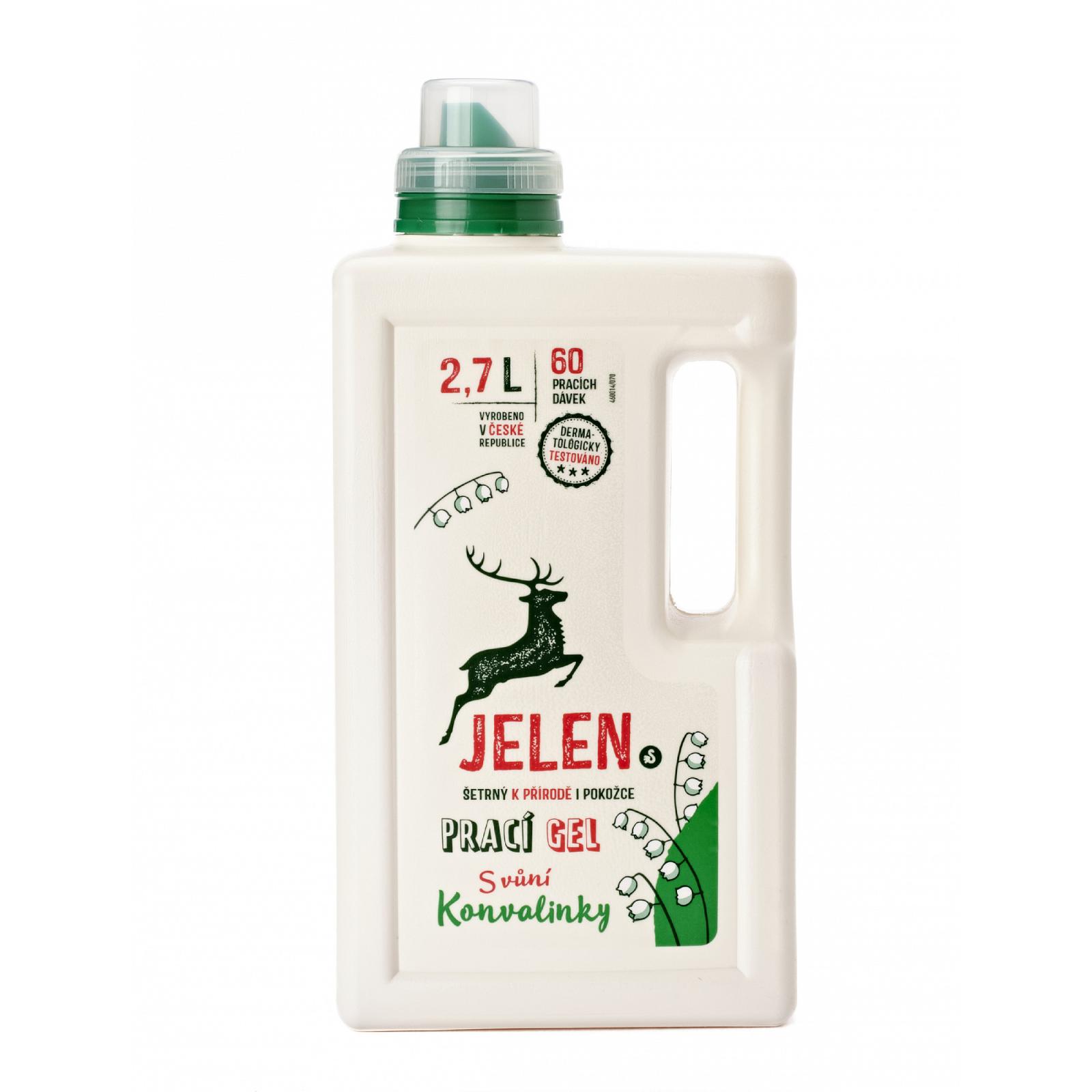 Jelen Jelen Prací gel s vůní konvalinky, 2,7l 