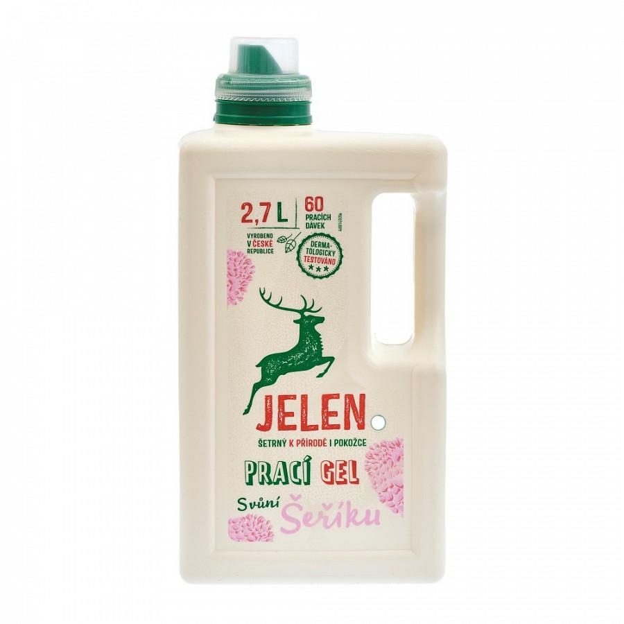 Jelen Jelen Prací gel s vůní šeříku, 2,7l 