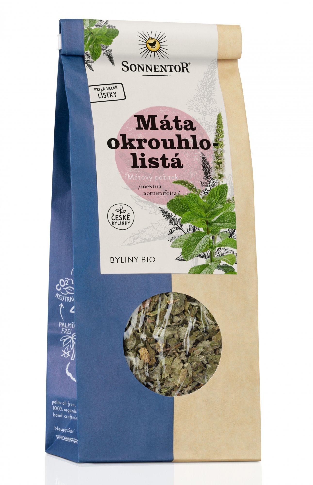 Sonnentor Máta okrouhlolistá bio syp. 50g 