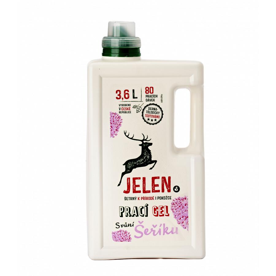 Jelen Jelen Prací gel s vůní šeříku, 3,6l 