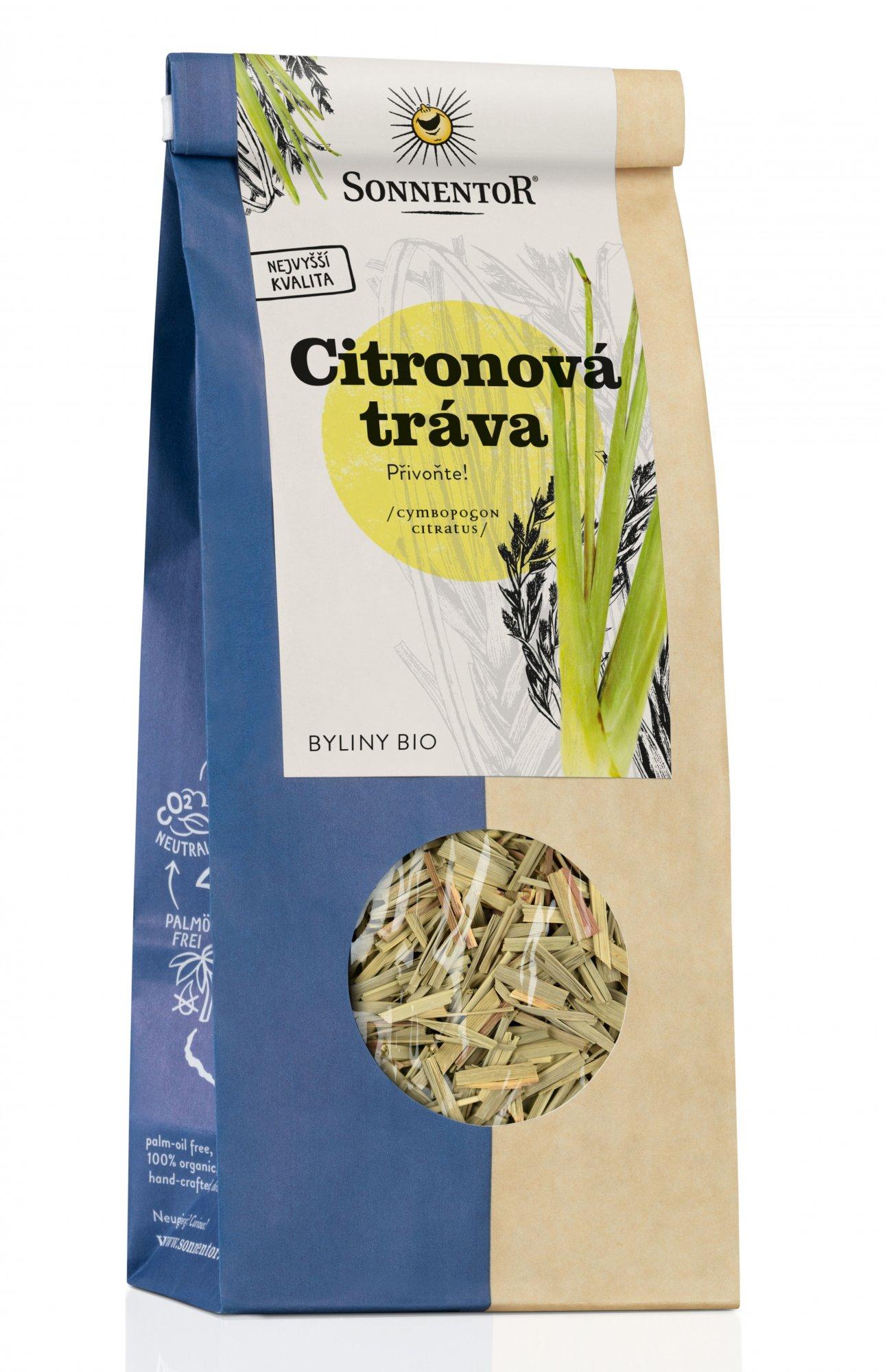 Sonnentor Citronová tráva bio syp. 80g 