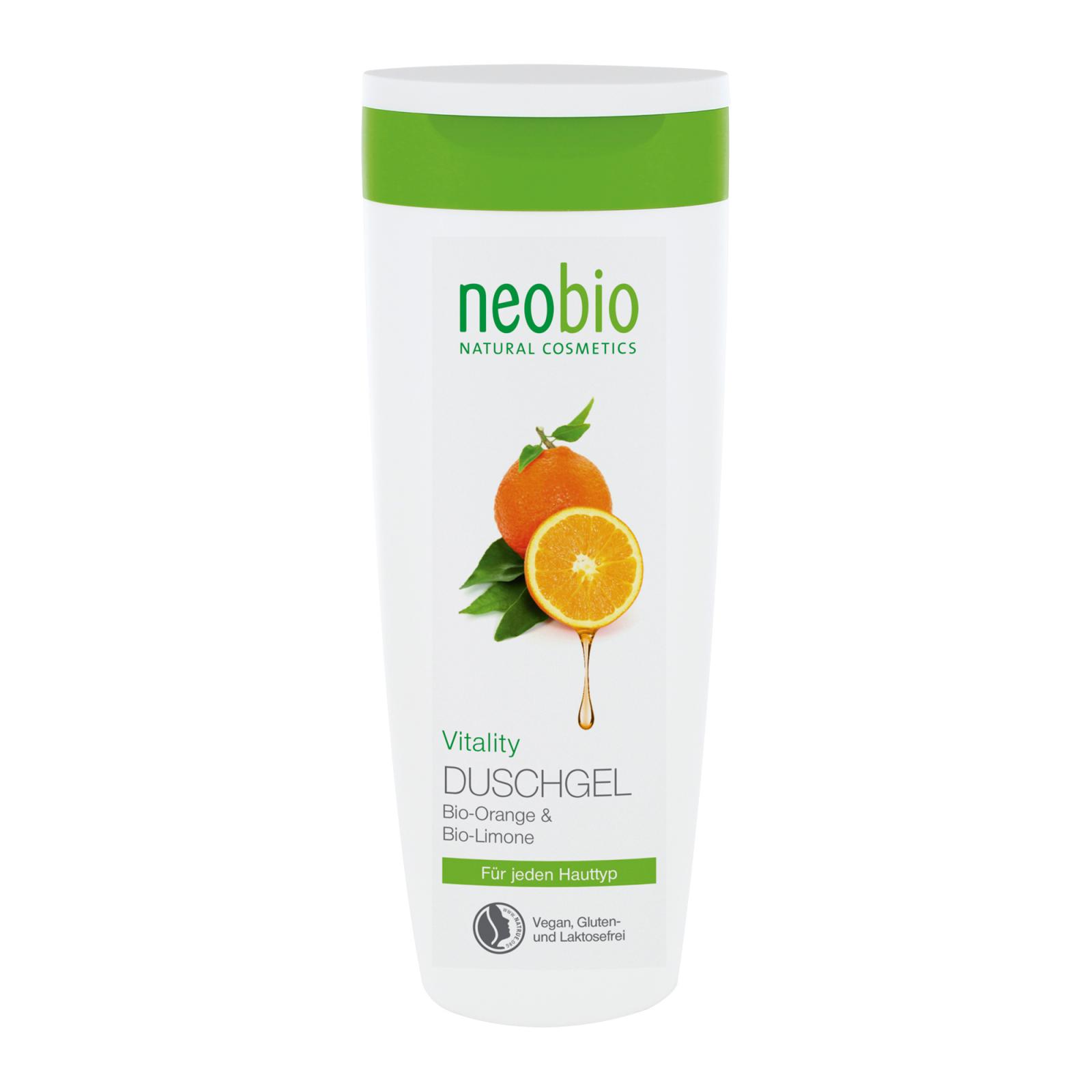 Neobio Sprchový gel Vitality 250 ml