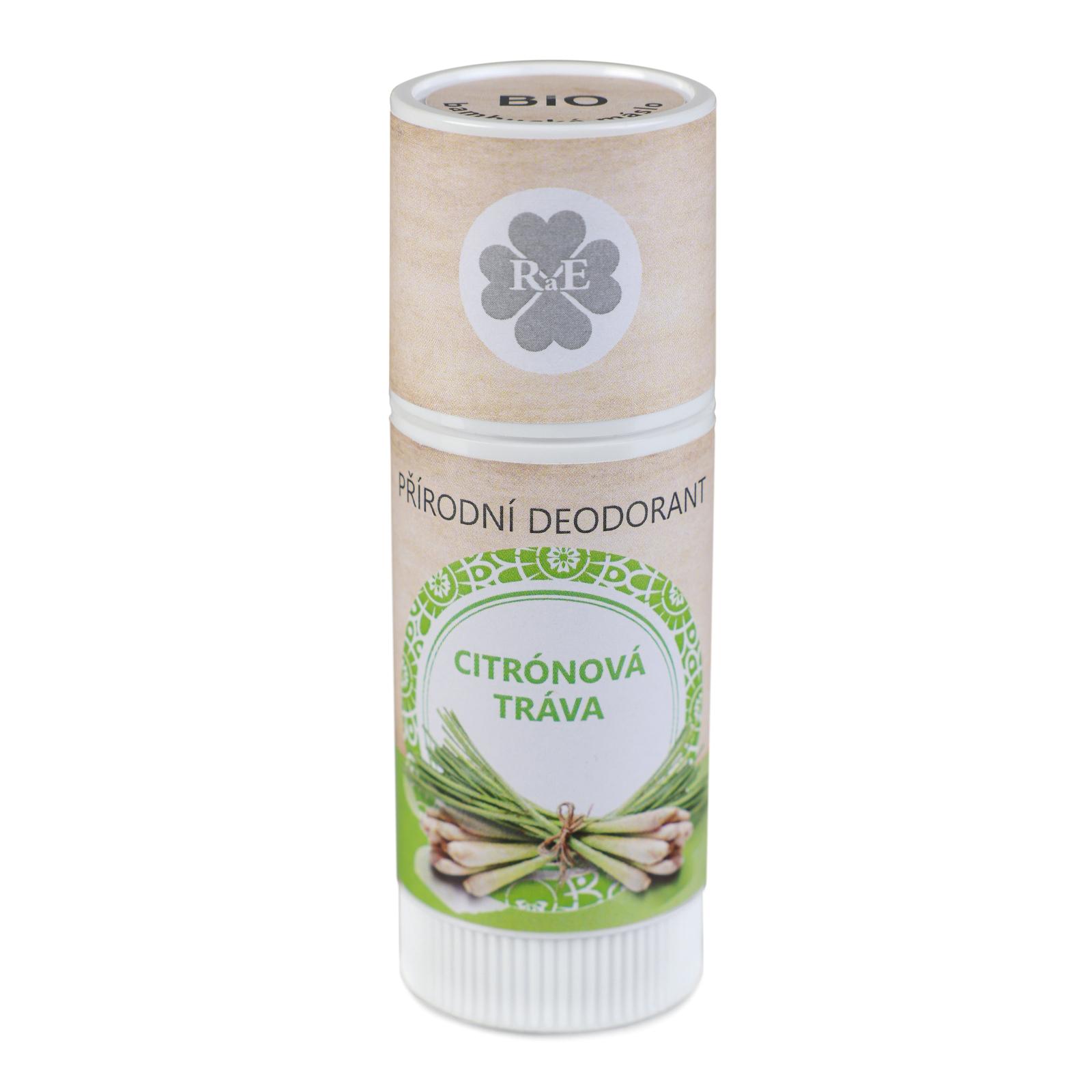 RaE Přírodní deodorant s vůní citrónové trávy 25 ml 