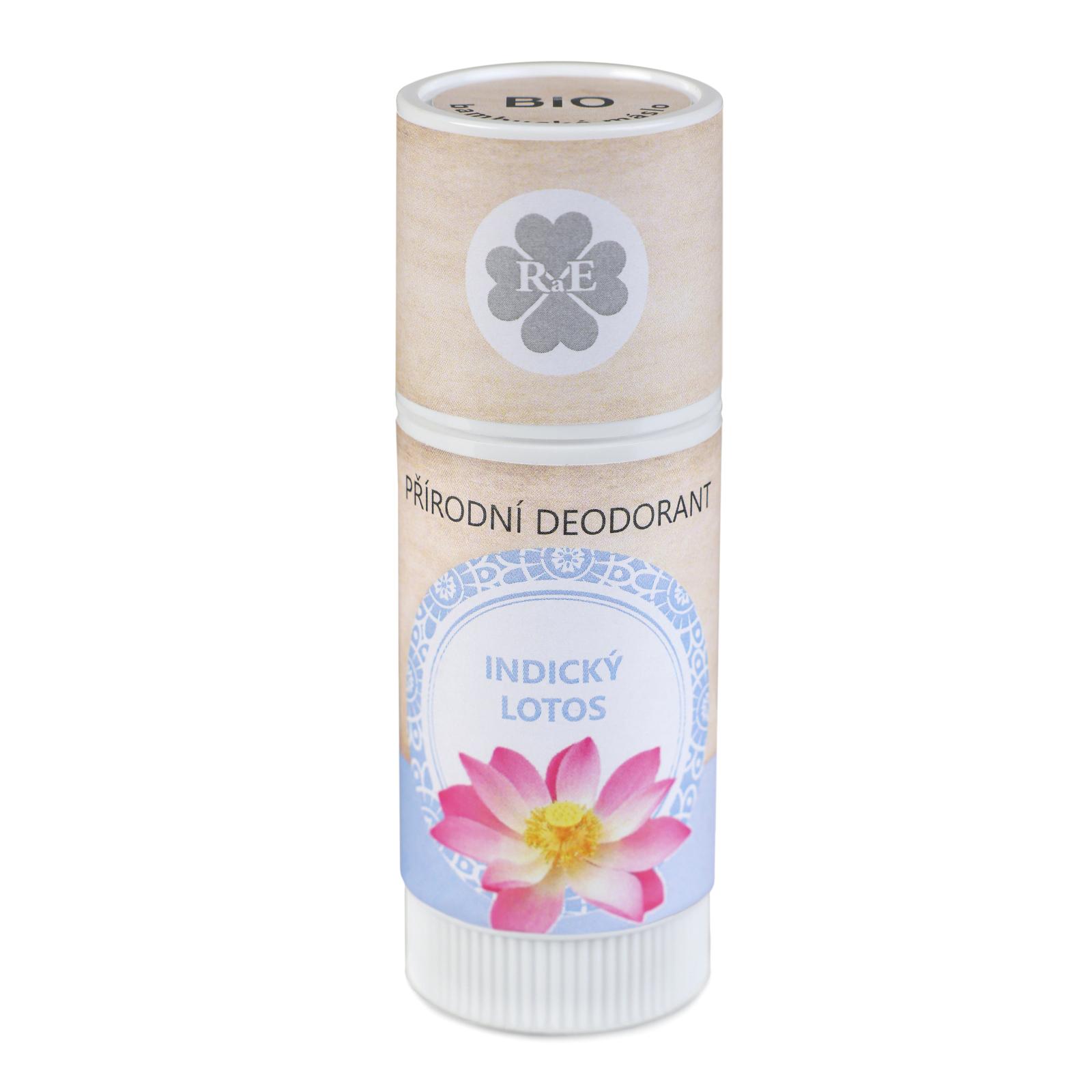 RaE Přírodní deodorant s vůní indického lotosu 25 ml 