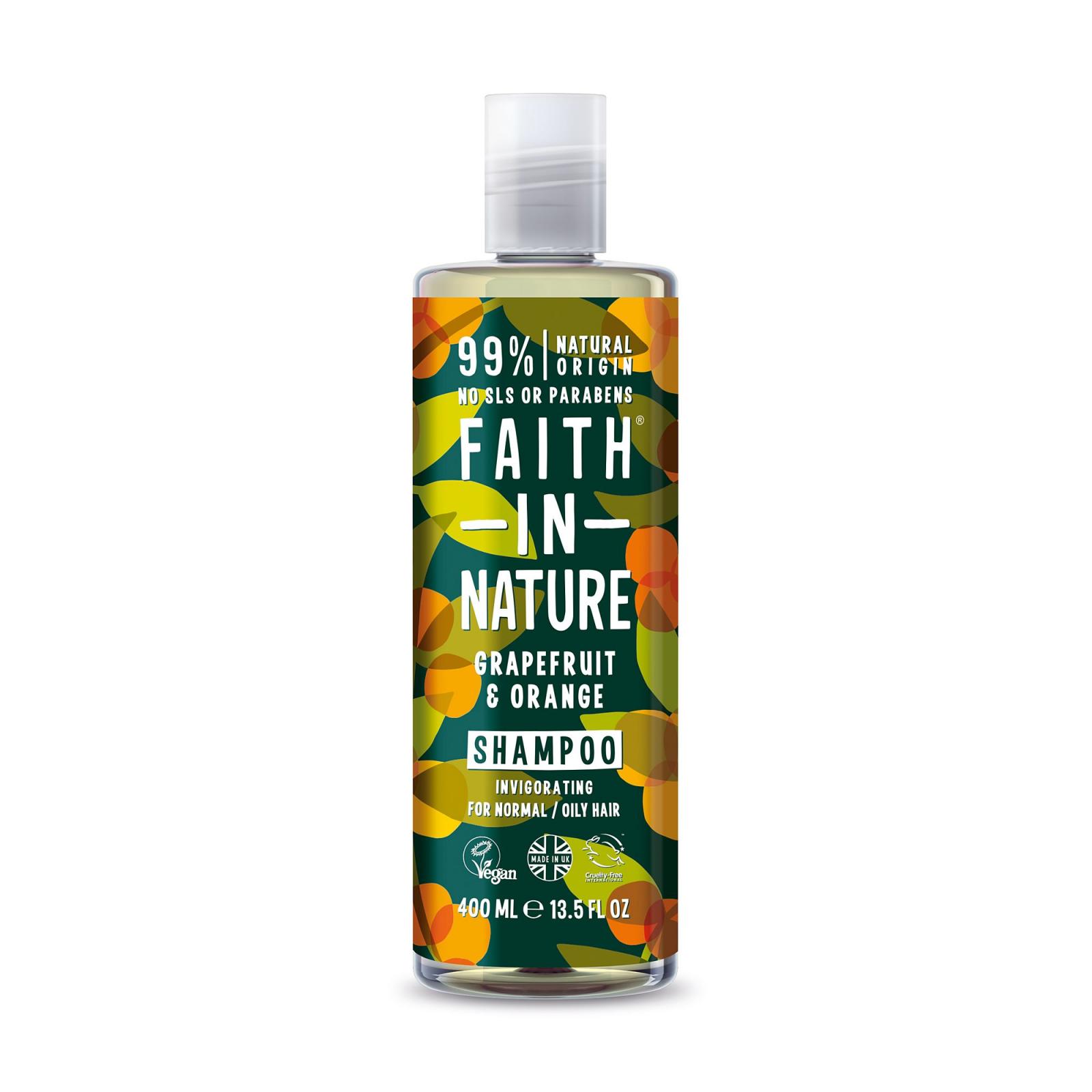 Faith in Nature Šampon grapefruit & pomeranč 400 ml