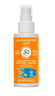 Alphanova Opalovací krém ve spreji SPF 30, 50 g BIO 