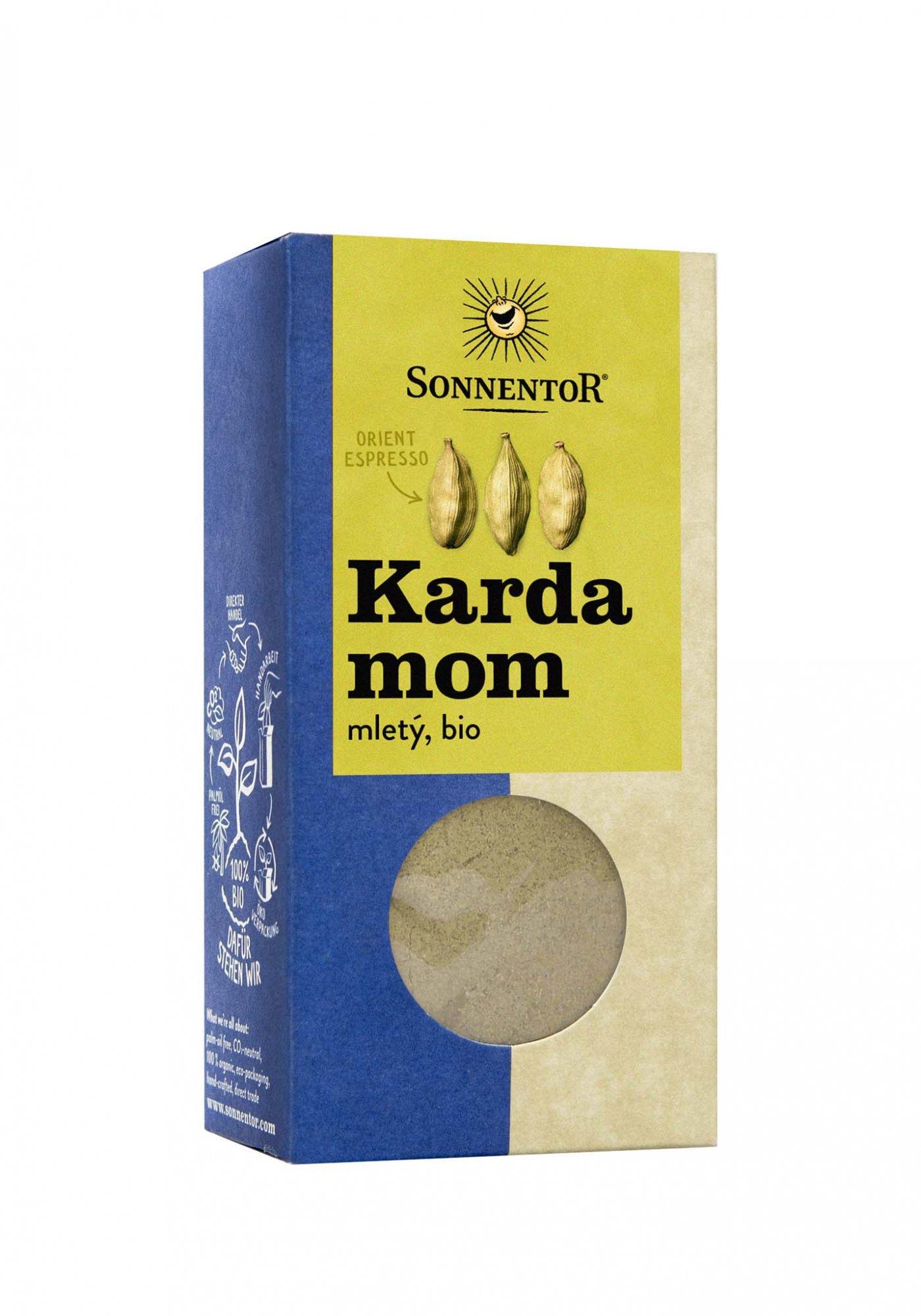 Sonnentor Kardamom bio, mletý 50g 