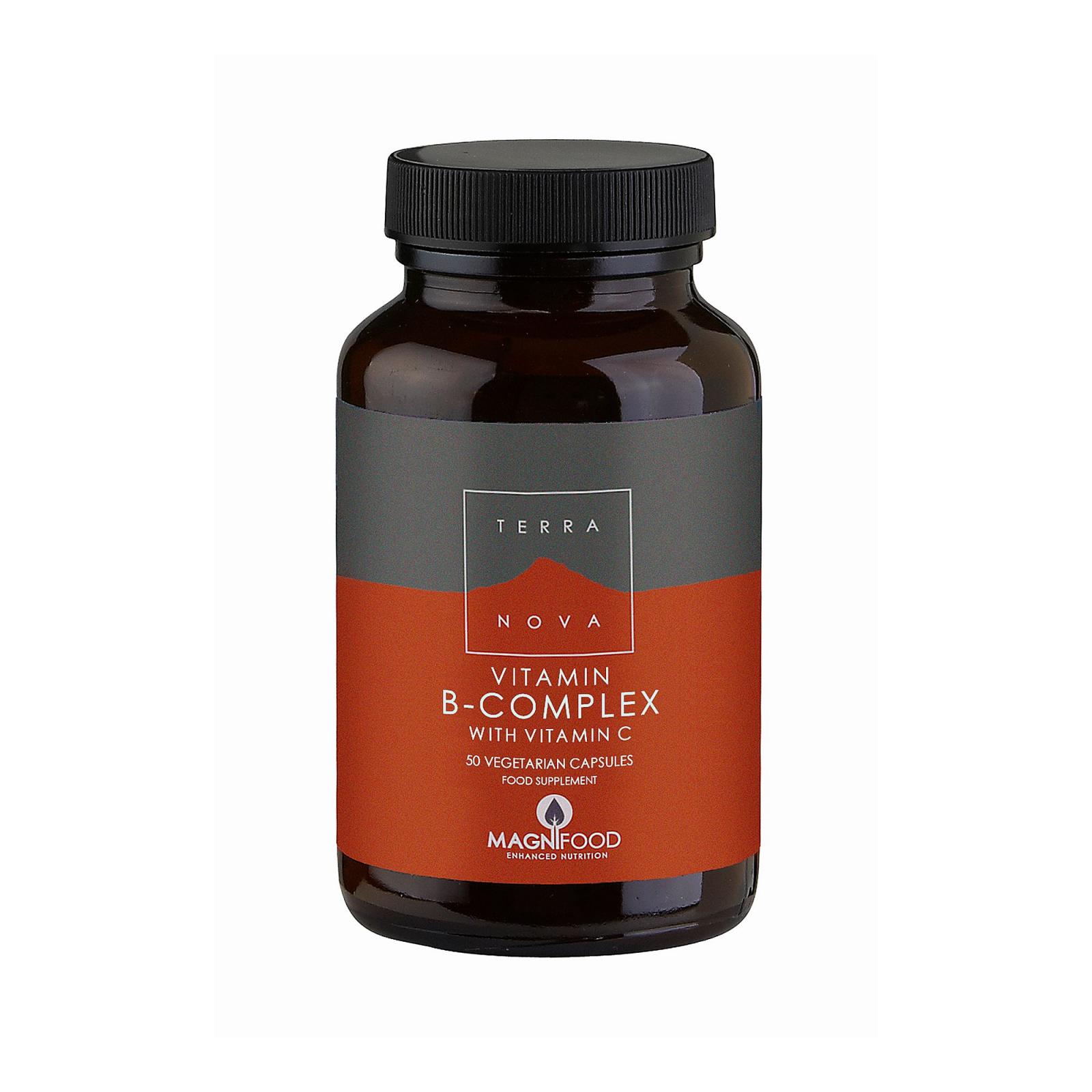 Terranova Health B-Komplex a Vitamin C, kapsle 50 ks