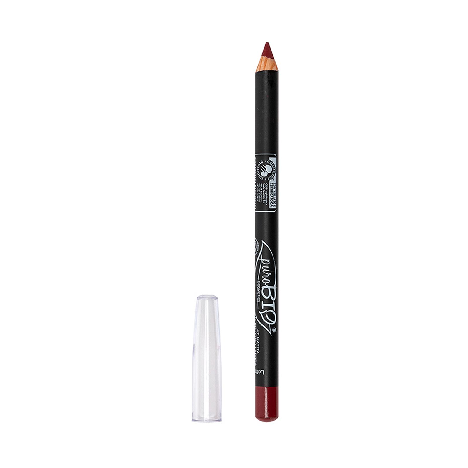 puroBIO cosmetics Konturovací tužka na rty 47 Scarlet Red 1,3 g