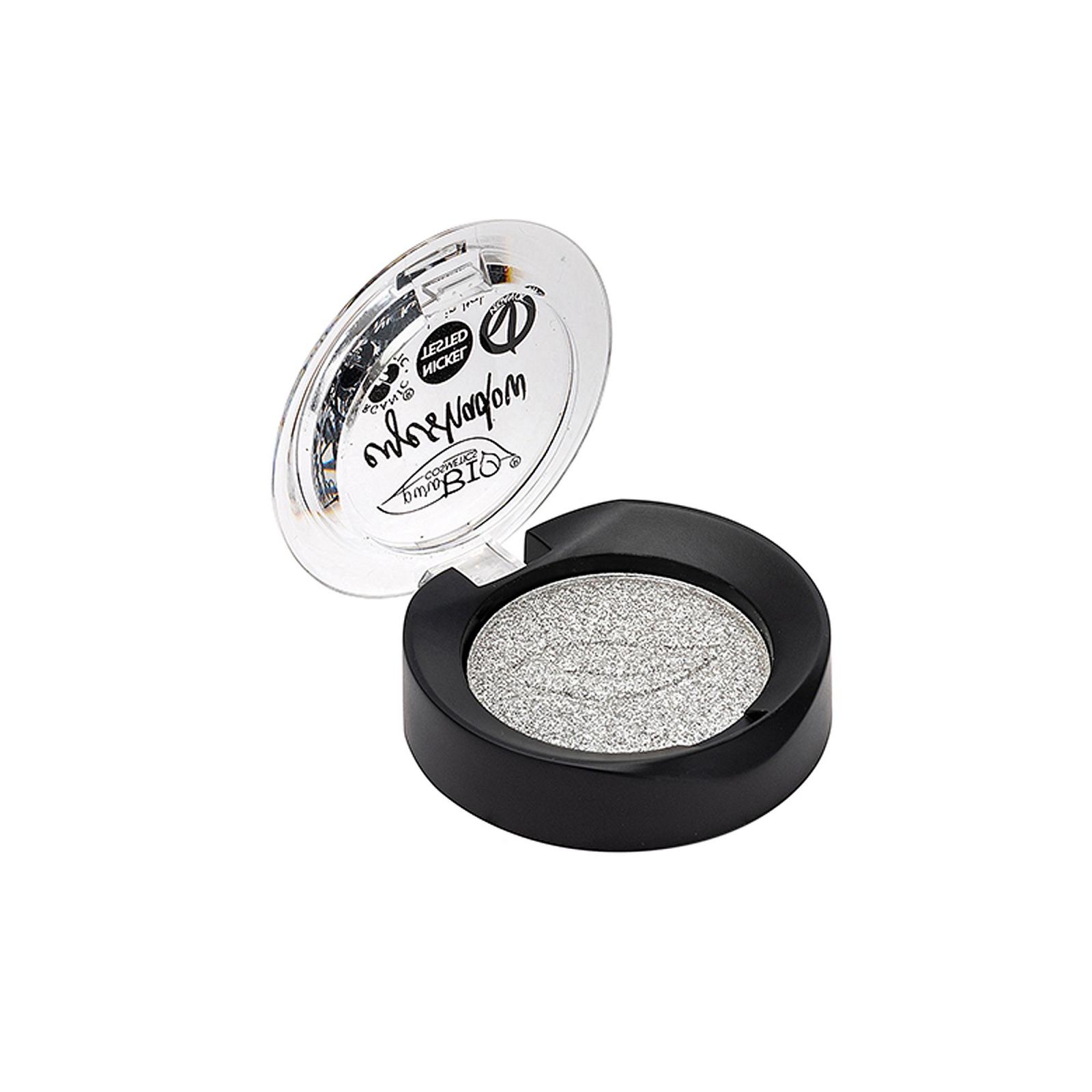 puroBIO cosmetics Minerální oční stíny 23 Silver 2,5 g