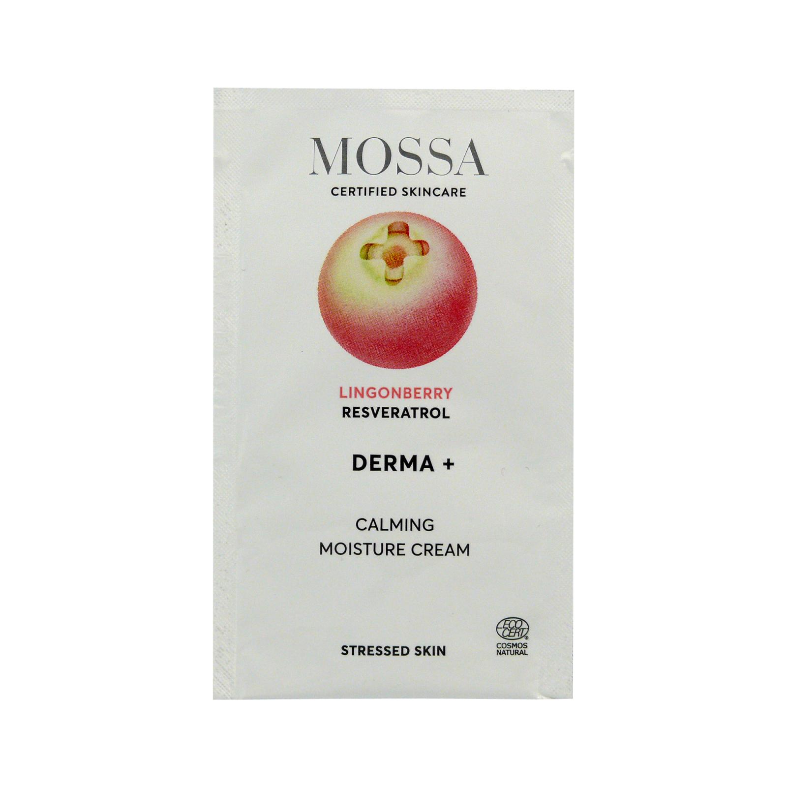 MOSSA Zklidňující hydratační krém, Derma+ 2 ml
