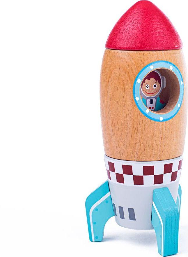 Bigjigs Toys Bigjigs Toys Dřevěná raketa 