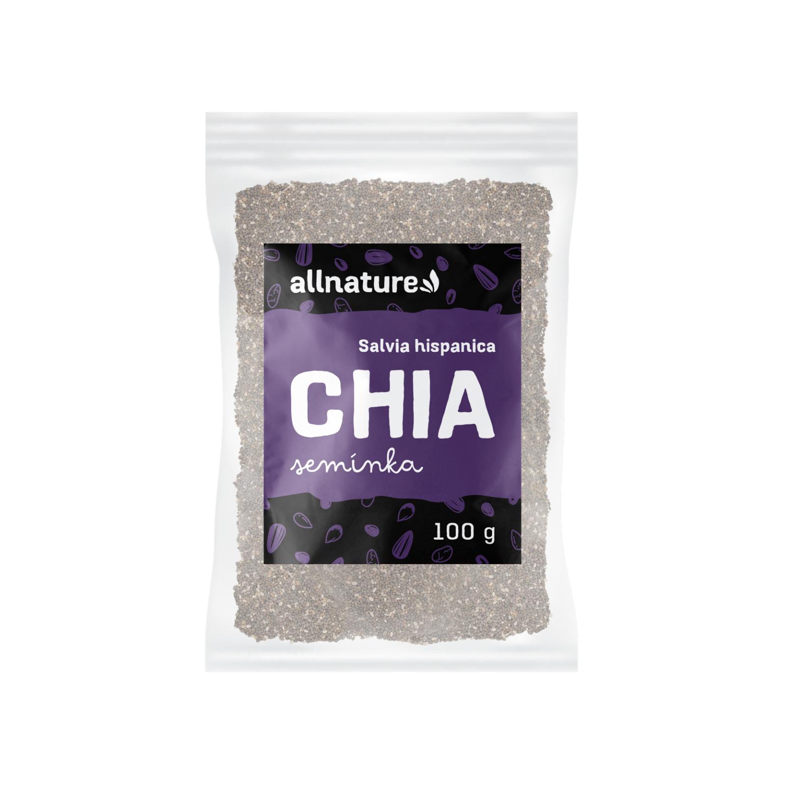 Allnature Allnature Chia semínka, 100 g 