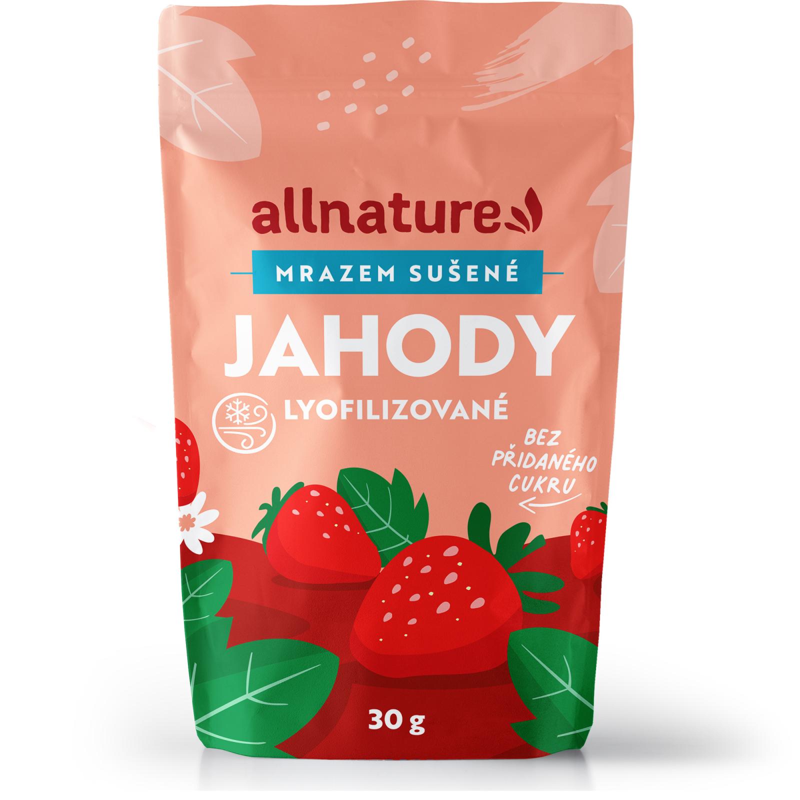 Allnature Allnature Jahody sušené mrazem, 30 g 