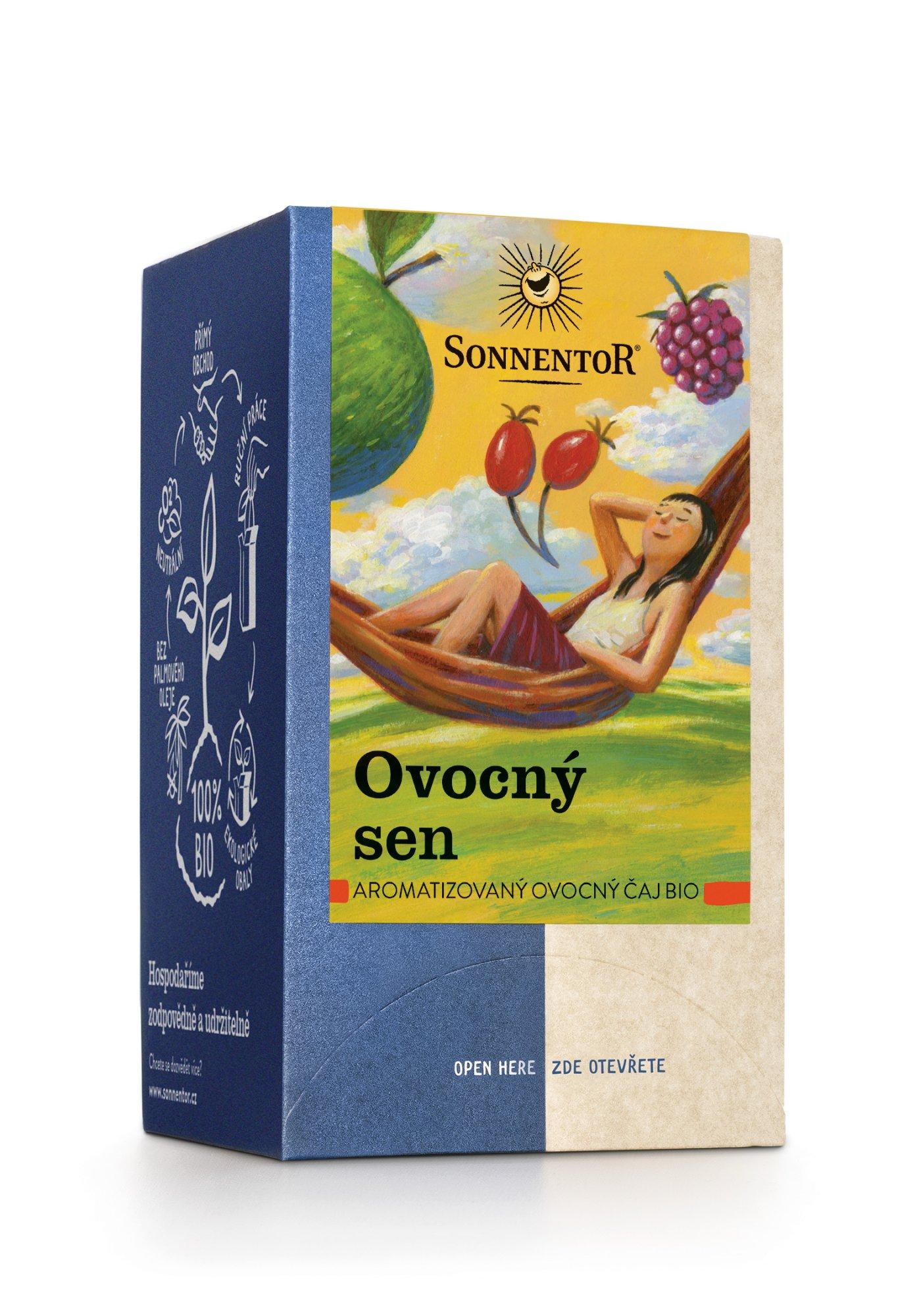 Sonnentor Ovocný sen bio 45 g, porc. dvoukomorový 