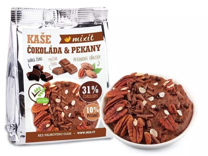 Mixit Mixit Čokoládová kaše s pekany do kapsy, 60g 