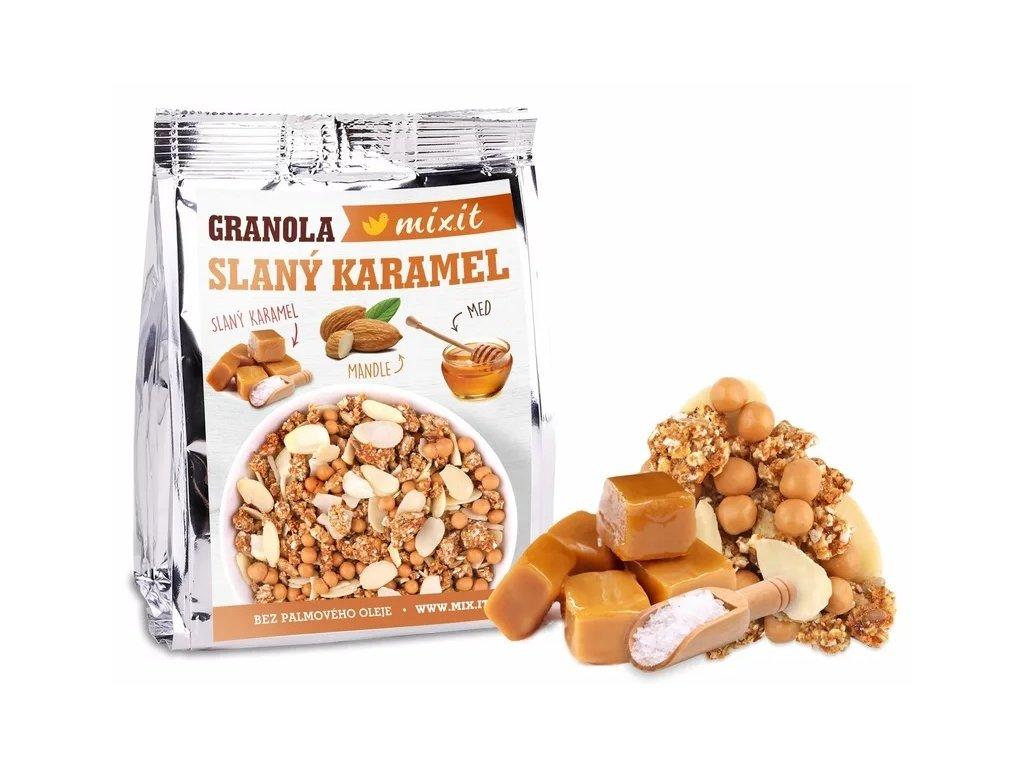 Mixit Mixit Granola z pece - Slaný karamel do kapsy, 70g 