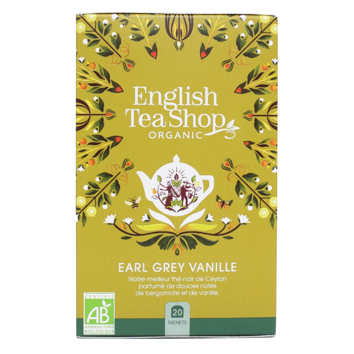 English Tea Shop Vanilka a Earl Grey, bio 40 g, 20 ks